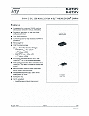 DataSheet M48T37Y pdf